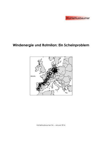 Rotmilan und Windenergie - Ein Scheinproblem