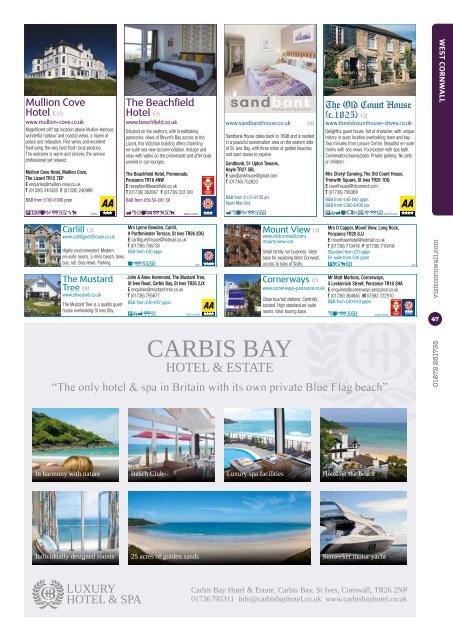 The Cornwall Guide 2016