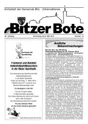 bereitschaftsdienste - in Bitz