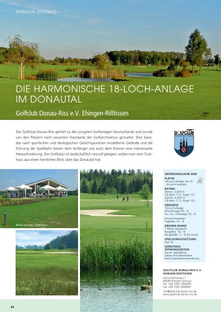 GolfLand Baden-Württemberg 2016