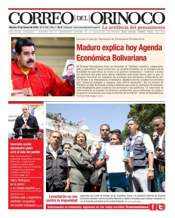 Maduro explica hoy Agenda Económica Bolivariana