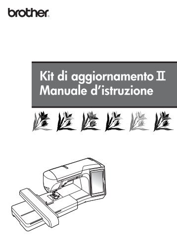 Brother Innov-is I - Manuale d'istruzione per Pacchetto Premium II (Accessori opzionali)