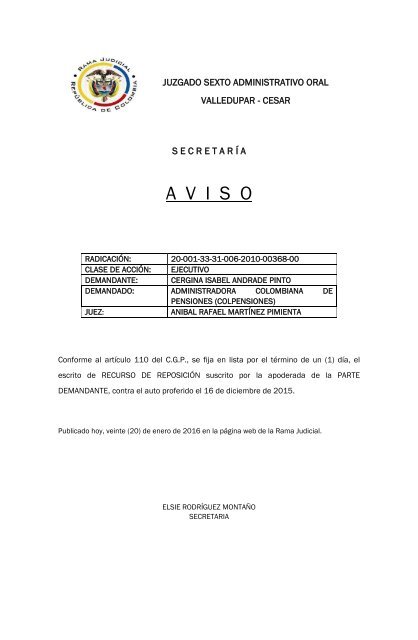 AVISO REPOSICION-2010-00368-00