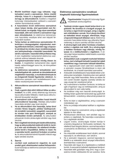 BlackandDecker Tagliasiepi Sen Cavo- Gtc1850n - Type H1 - Instruction Manual (Ungheria)