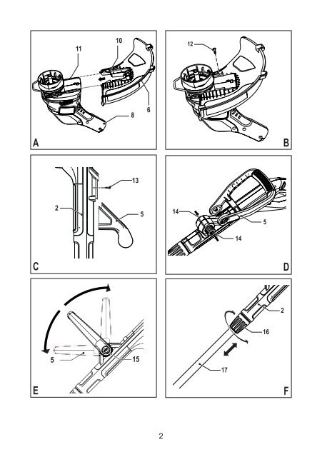 BlackandDecker Tagliabordi A Filo- Gl5530 - Type 1 - Instruction Manual (Ungheria)