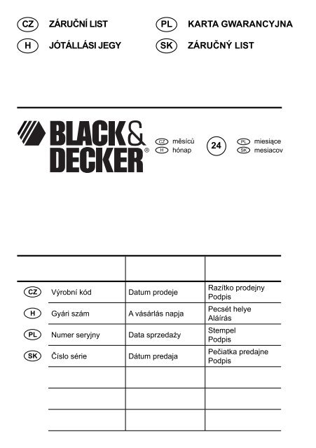 BlackandDecker Tagliasiepi Sen Cavo- Gtc3655l - Type H1 - Instruction Manual (Polonia)