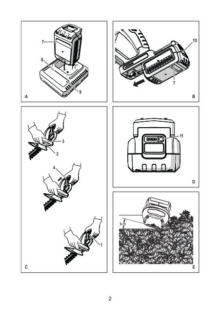 BlackandDecker Tagliasiepi Sen Cavo- Gtc3655l - Type H1 - Instruction Manual (Polonia)