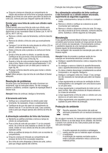 BlackandDecker Tagliabordi A Filo- St5530 - Type 1 - Instruction Manual (Europeo)