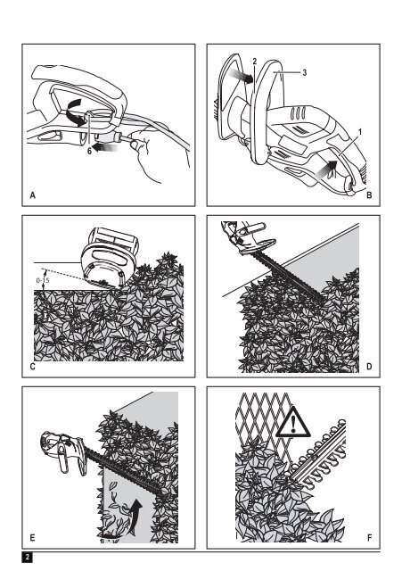 BlackandDecker Hedgetrimmer- Gt5050 - Type 1 - Instruction Manual (Inglese)