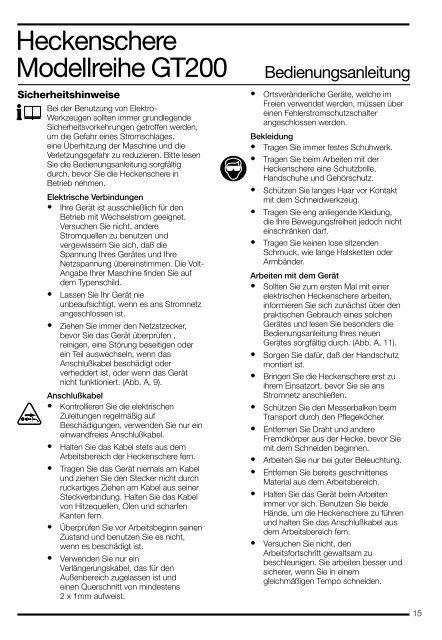 BlackandDecker Hedgetrimmer- Gt430 - Type 1 - Instruction Manual (Europeo)