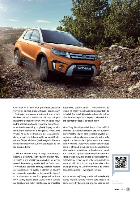 In Drive Magazín Slovak Lines 1 2016