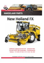 New Holland fx catalogus 2016