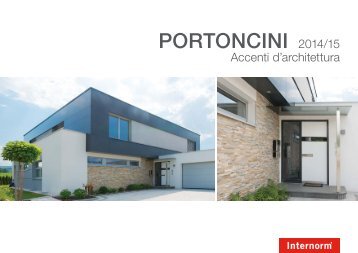 Catalogo Internorm Portoncini