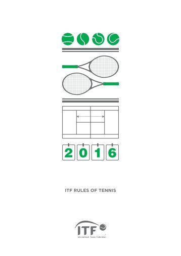 2016 ITF Rules of Lawn Tennis