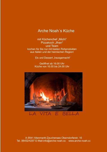 1_Arche Noah Titelseite Speisen