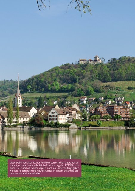 Vermietungsdokumentation "Hotel Chlosterhof" 8260 Stein am Rhein