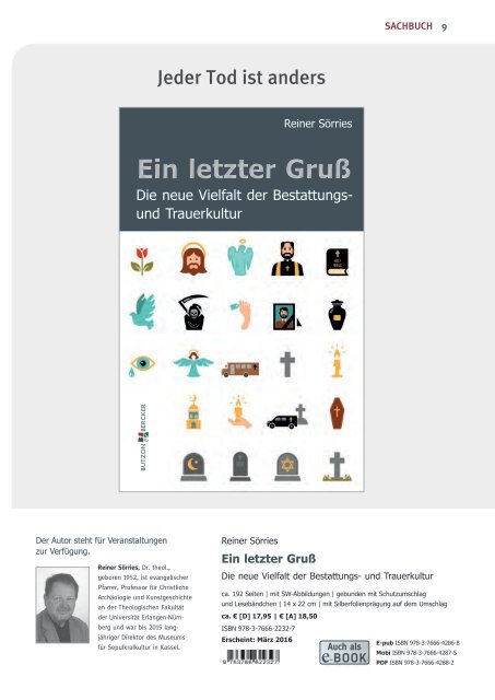 Vorschau Sachbuch, Fachbuch, Kalender Frühjahr 2016