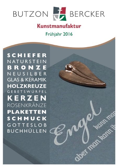 Katalog Kunstmanufaktur Frühjahr 2016