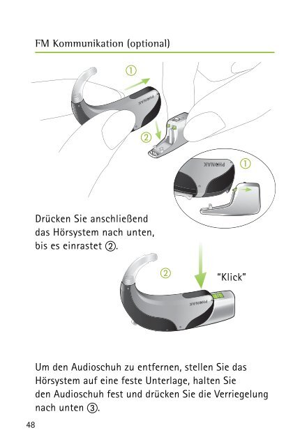 User Manual Naida - HANSATON Hörsysteme