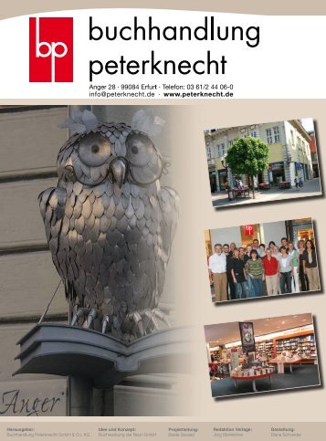 Herausgeber: Buchhandlung Peterknecht GmbH & Co. KG Idee und ...