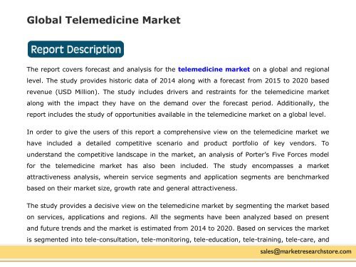 Telemedicine