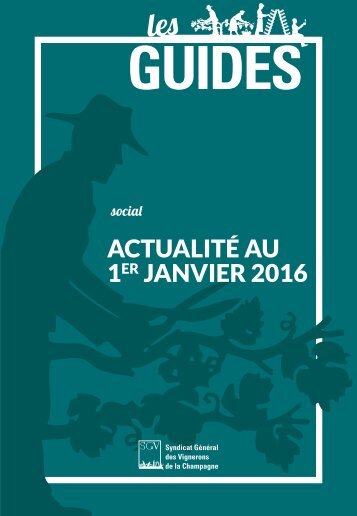 Les Guides du SGV - Actualites sociales janvier 2016