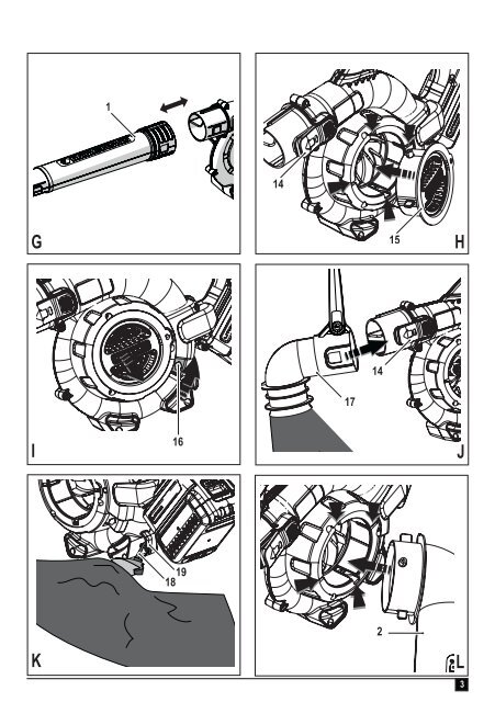 BlackandDecker Soffiante Depress- Gwc3600l - Type 1 - Instruction Manual (Europeo)