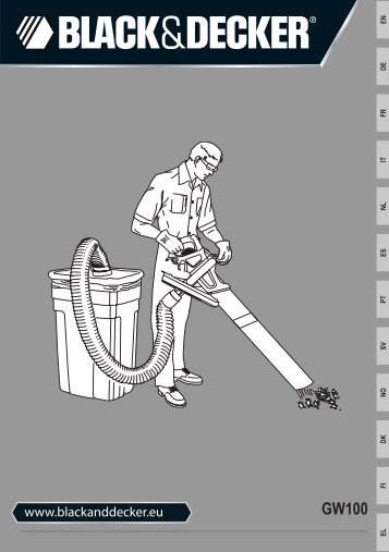 BlackandDecker Soffiante Depress- Gw2600 - Type 5 - Instruction Manual (GW100)