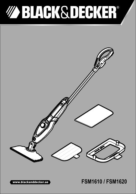 BlackandDecker Lavapavimenti A Vapore- Fsm1620 - Type 1 - Instruction Manual (Inglese - Arabo)