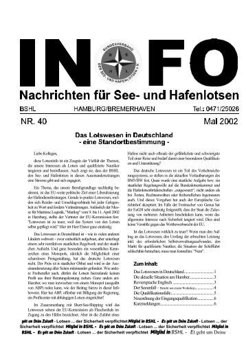 Lotsen-Info 40