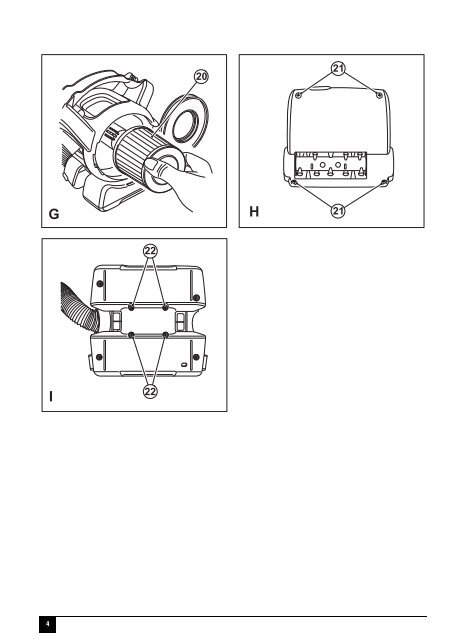 BlackandDecker Aspiratori Ricaricabili Portatili- Pd1080 - Type H2 - Instruction Manual (Inglese)