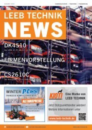 LEEB TECHNIK News 01/2016