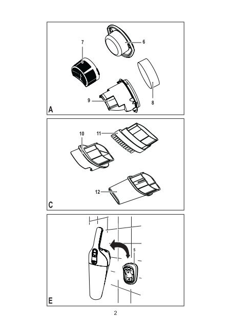 BlackandDecker Aspiratori Ricaricabili Portatili- Nv3620n - Type H1 - Instruction Manual (Slovacco)