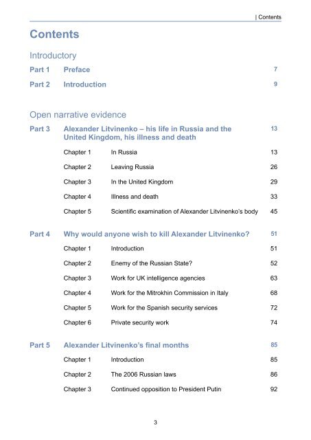 The Litvinenko Inquiry