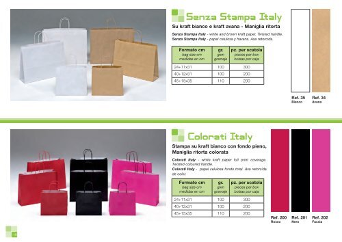 Catalogo Shopper Bags - Buste Carta