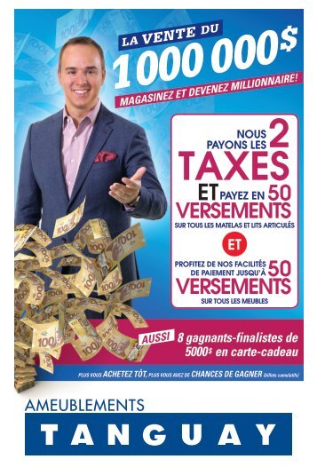 La Circulaire Vente du Million Tanguay 2016