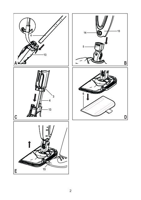 BlackandDecker Lavapavimenti A Vapore- Fsm1630bl - Type 1 - Instruction Manual (Slovacco)