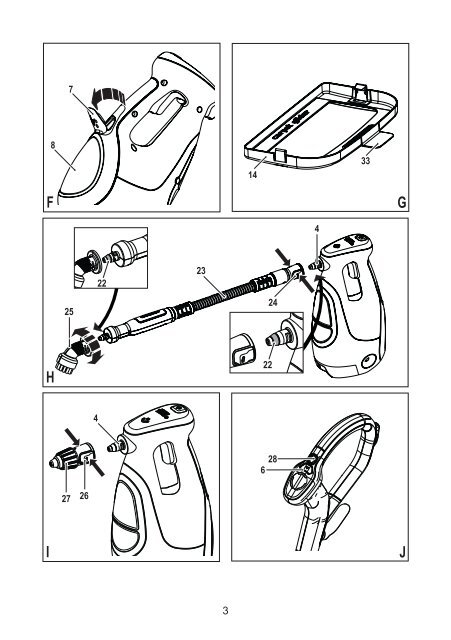 BlackandDecker Lavapavimenti A Vapore- Fsmh1621 - Type 1 - Instruction Manual (Czech)