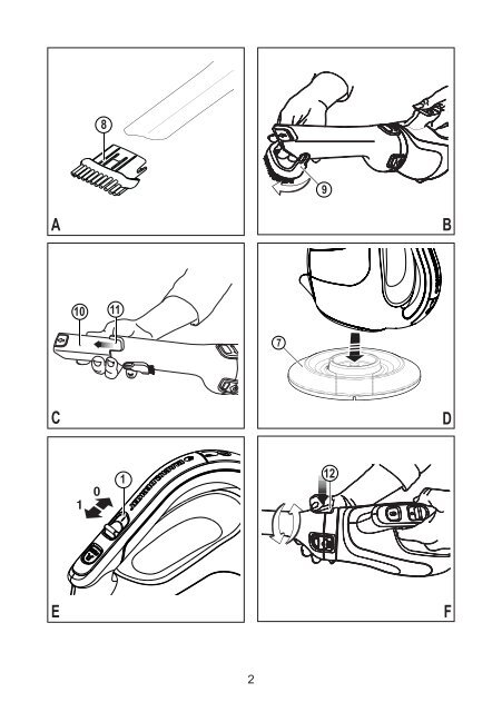 BlackandDecker Aspiratori Ricaricabili Portatili- Dv7210el - Type H1 - Instruction Manual (Ungheria)