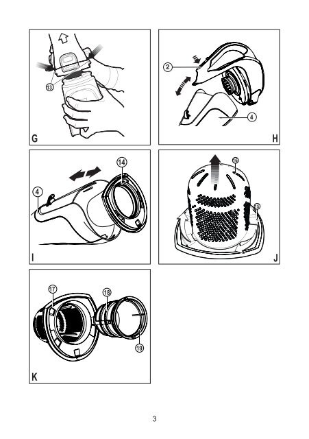 BlackandDecker Aspiratori Ricaricabili Portatili- Dv7210el - Type H1 - Instruction Manual (Ungheria)