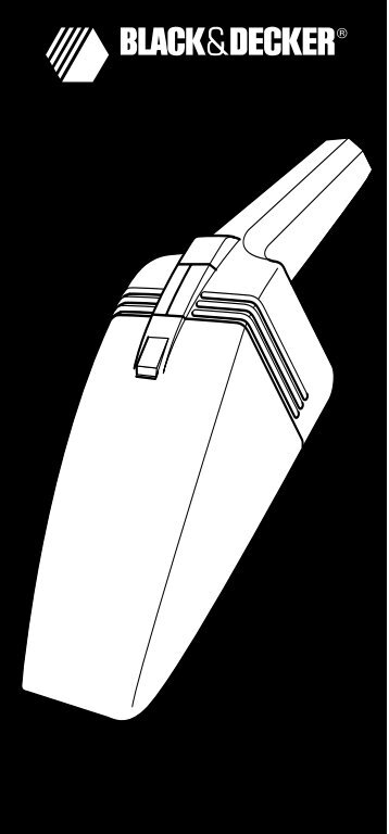 BlackandDecker Aspiratori Ricaricabili Portatili- Hc432 - Type 1 - Instruction Manual