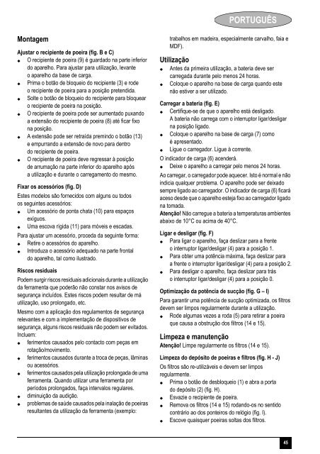 BlackandDecker Aspiratori Ricaricabili Portatili- Pv1805 - Type H2 - Instruction Manual (Europeo)