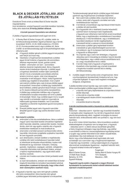 BlackandDecker Multitool- Mt143 - Type H1 - Instruction Manual (Ungheria)