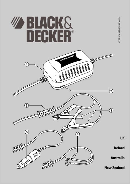 BlackandDecker Battery Booster- Bdv080 - Type 1 - 2 - Instruction Manual (Inglese)