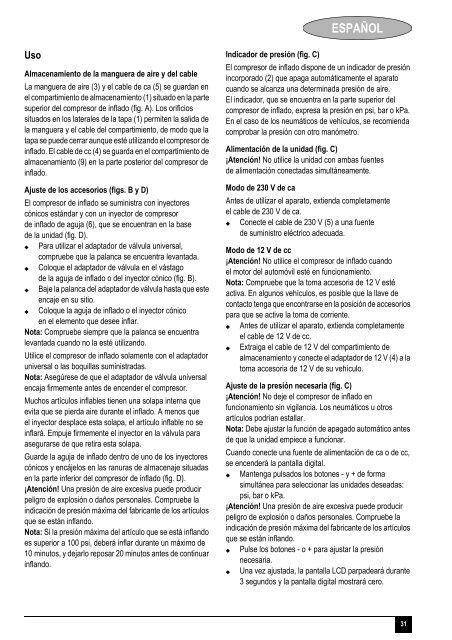 BlackandDecker Inflatore- Asi300 - Type 3 - Instruction Manual (Europeo)