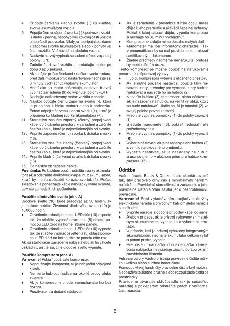 BlackandDecker Starter- Bdjs450i - Type 1 - Instruction Manual (Slovacco)