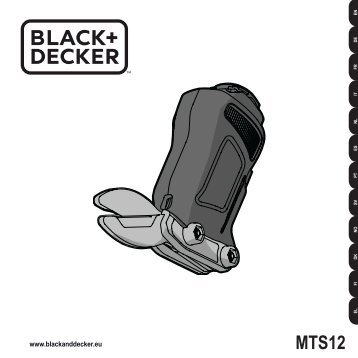 BlackandDecker Coltello- Mts12 - Type H1 - Instruction Manual (Inglese)