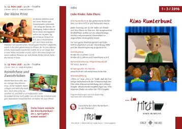 Kino Hitch_KinderKino_Jan-März_2016