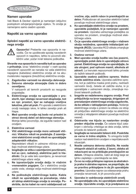 BlackandDecker Cacciavite- Bdcs36g - Type 1 - Instruction Manual (Balcani)