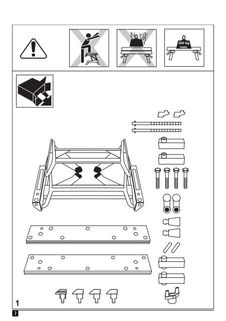 BlackandDecker Workmate- Wm536 - Type 11 - Instruction Manual (Europeo)